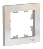 Рамка однопостовая Schneider Electric Atlas Design жемчуг