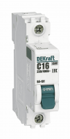 Автоматический выключатель DEKraft 1П 4,5 кА C 16 A