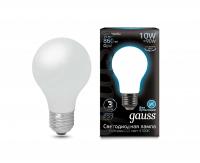 Лампа светодиодная Gauss Filament Е27 4100К 10 Вт