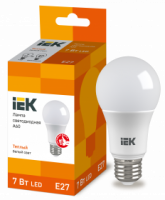 Лампа светодиодная IEK Е27 3000К 7 Вт