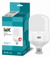 Лампа светодиодная IEK Е27 4000К 30 Вт
